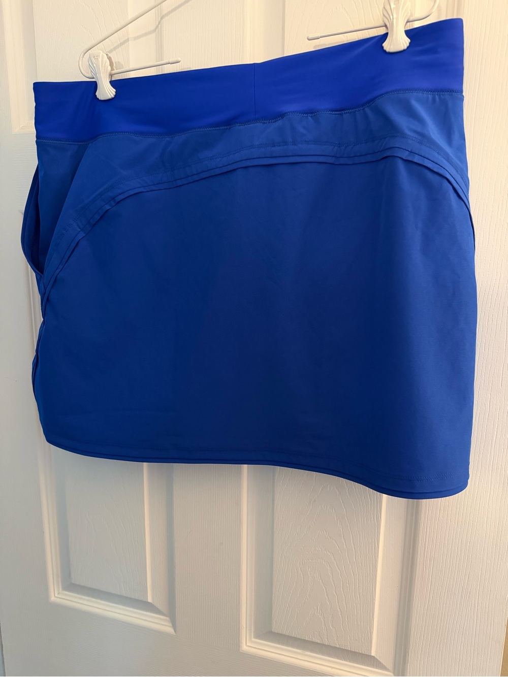 Lands' End Electric Blue Athletic Skort